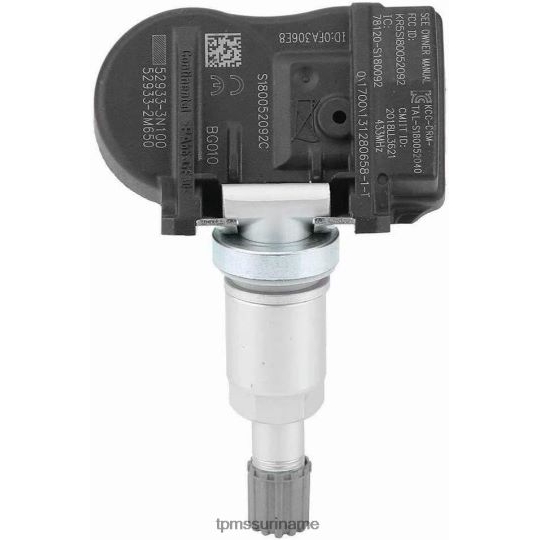 B6JL6B1659 tpms hyundai de druksensor 529332m650 436mhz TPMS resetten